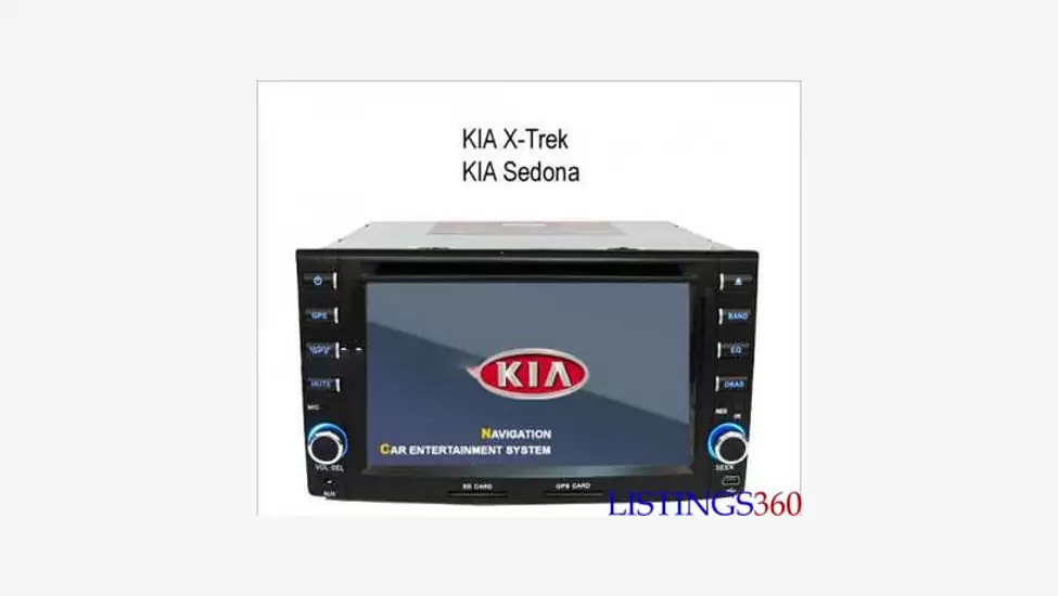 Kia X-Trek Kia Sedona Stereo Radio Gps Dvd Player Tv Swe-K7135